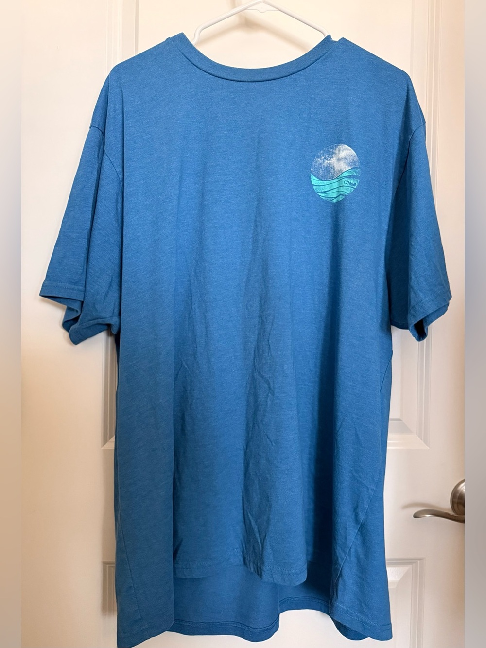 Men’s O'Neill Blue Vintage Moon Wave T-Shirt Size XXL